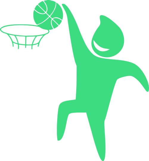 мальчик с баскетбольным мячом