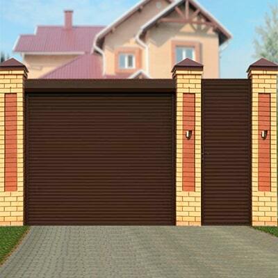 Рулонные ворота размер и цена