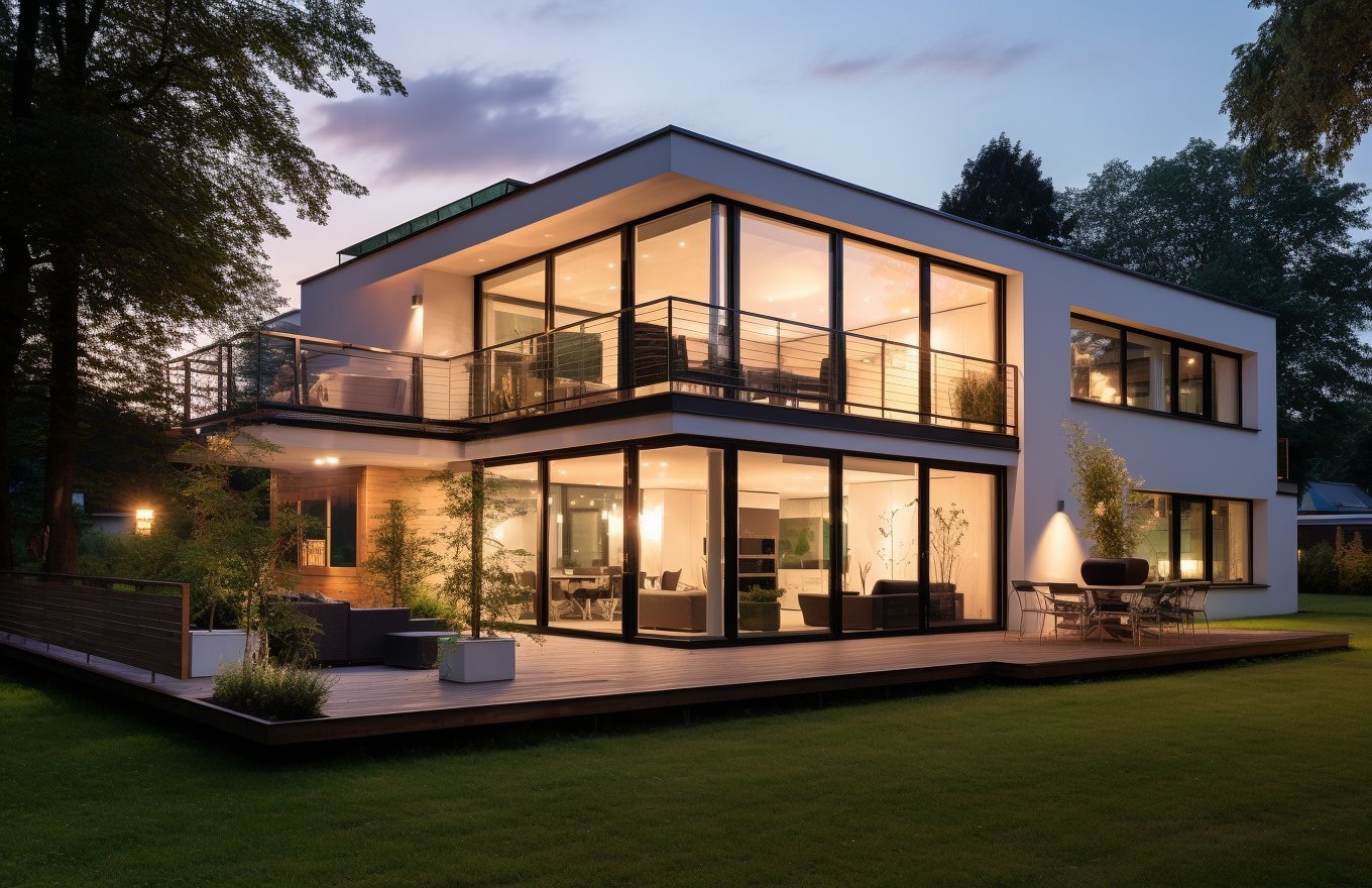 загородный дом современный