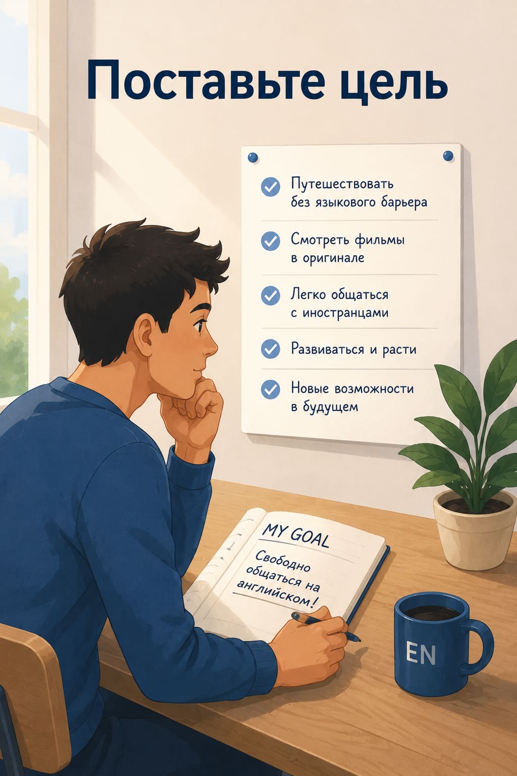 Постановка цели в изучении английского