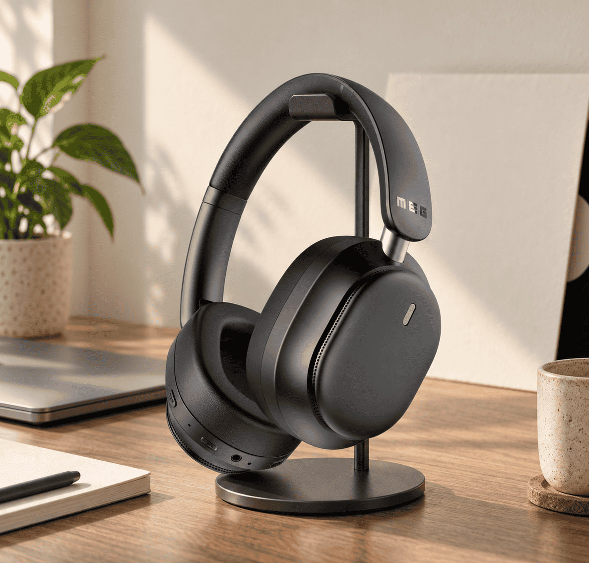 MEG Wave HWA200BL в предметной сцене к статье «Как Bluetooth кодеки влияют на звук»