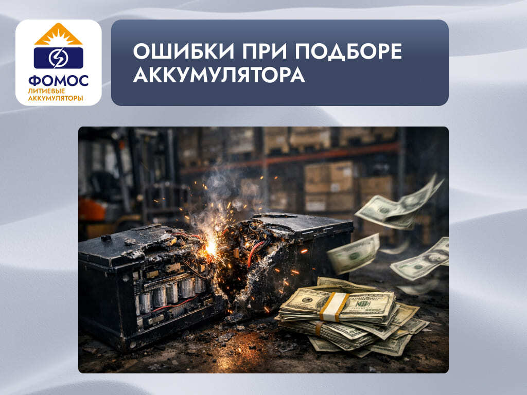 подбор аккумулятора для погрузчика