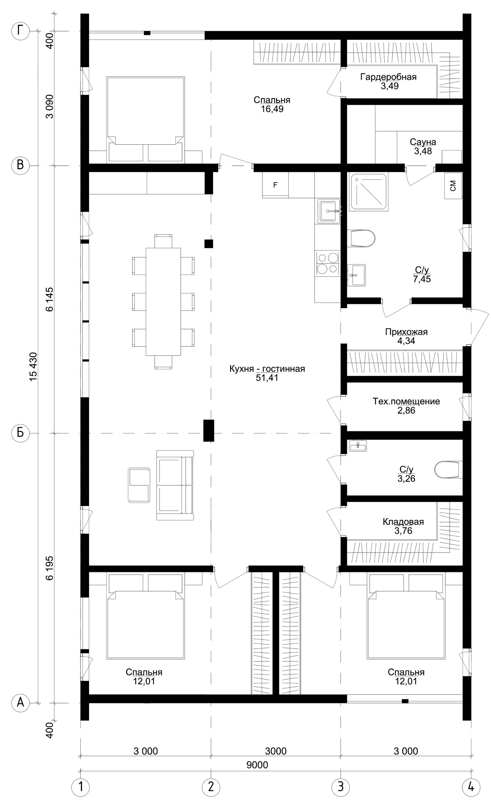 Модульный дом FL-Haus из серии Next 125 м2