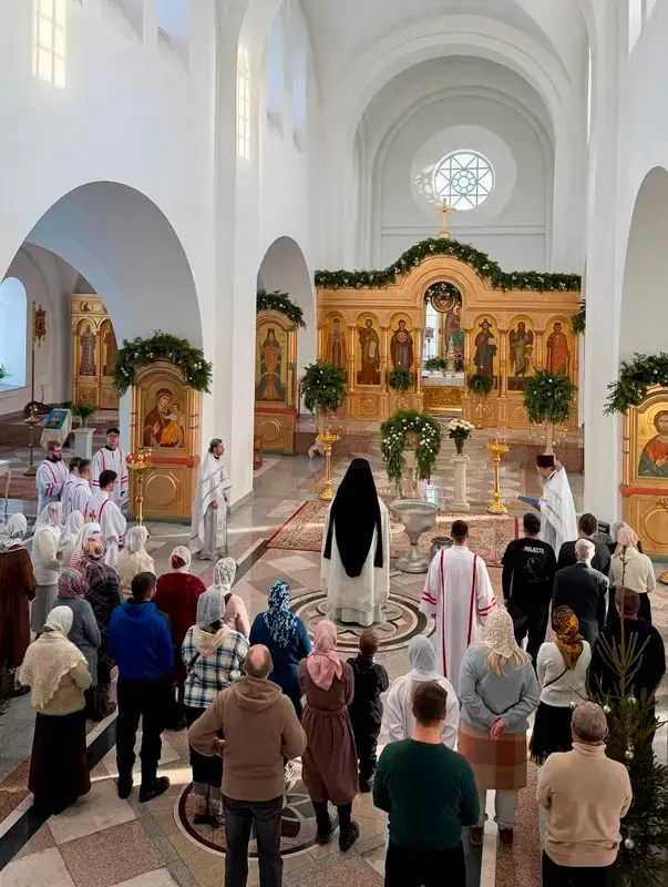 Великий Праздник Святого Богоявления – Крещения Господня служба в КВХ