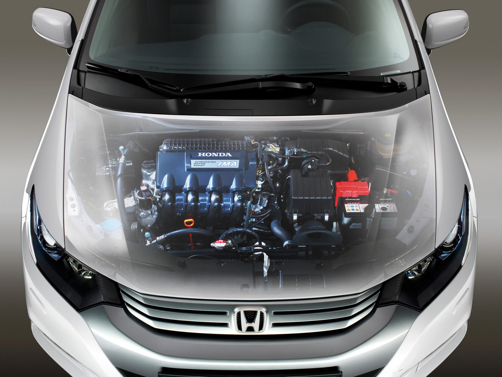 Функция прозрачный капот. Honda Insight 2009. Прозрачный капот. Прозрачный капот на авто. Машина с прозрачным капотом.