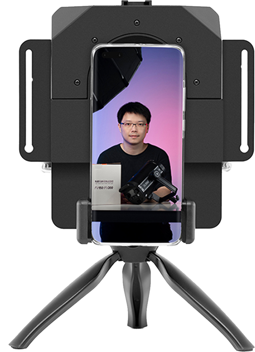 телесуфлер снимает горизонтально и вертикально