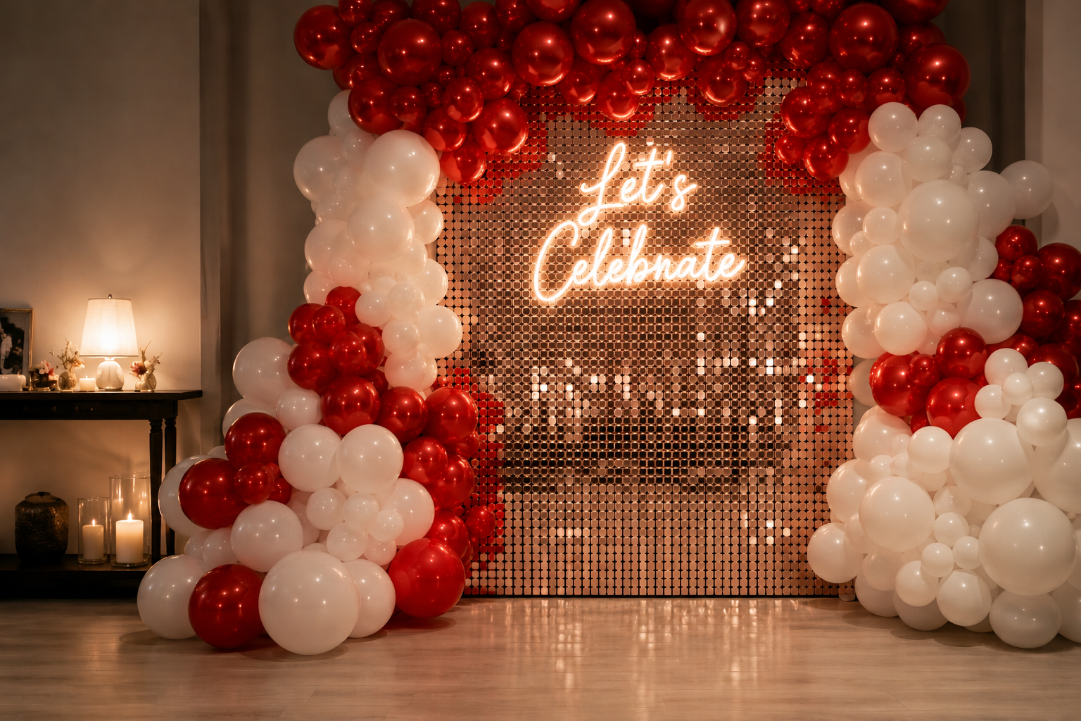 Photo zones and decor