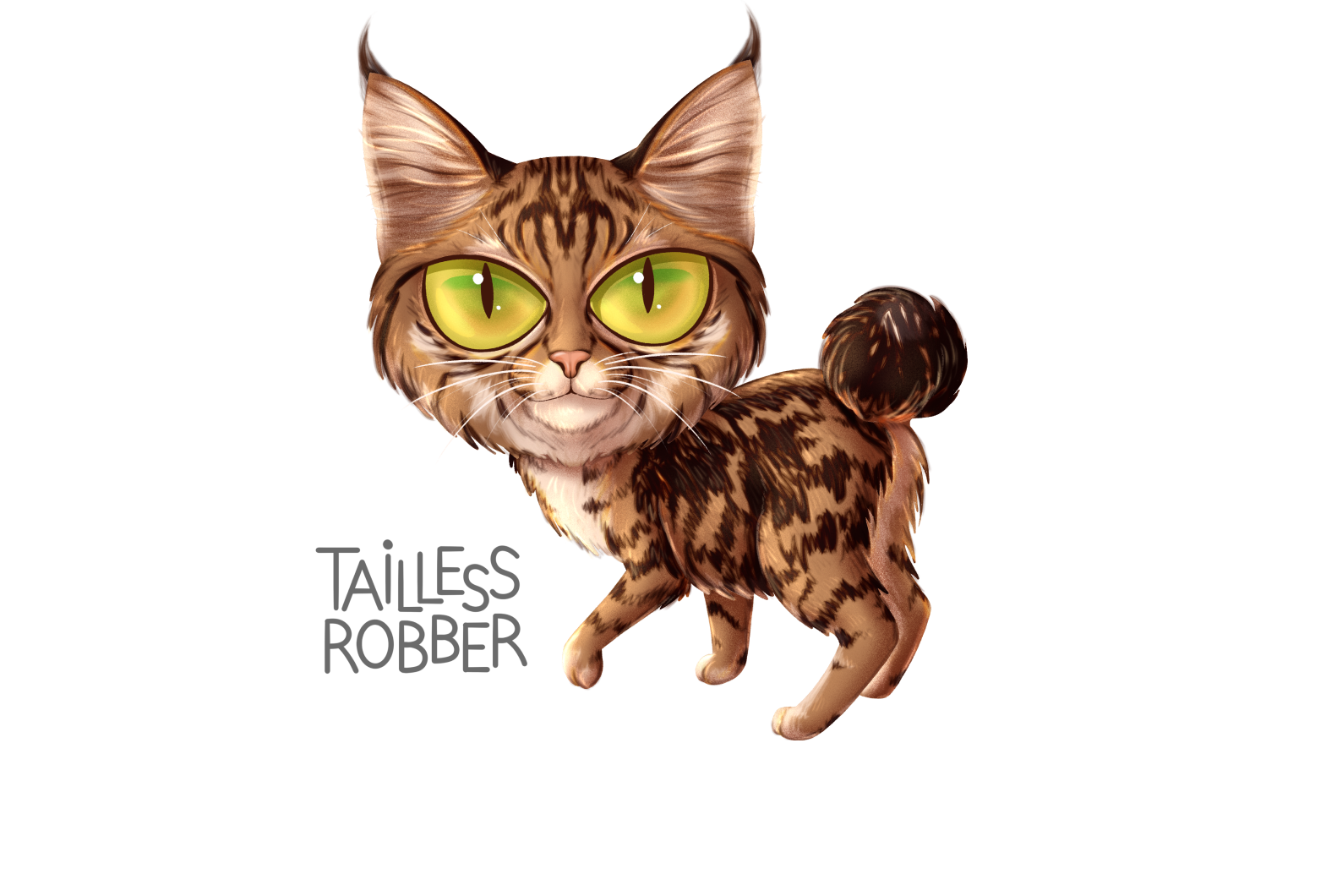 Tailless Robber питомник курильских бобтейлов