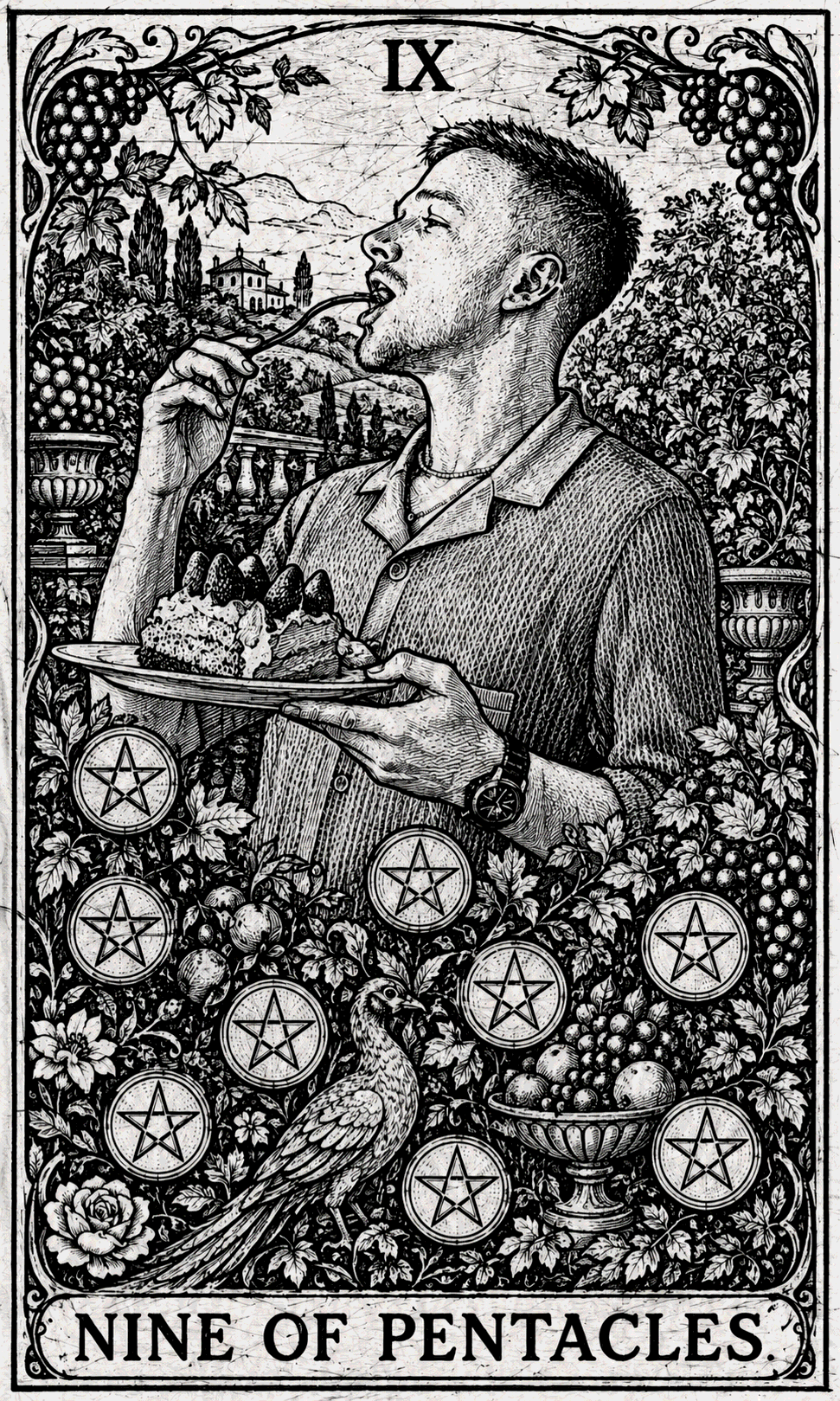 Nine of Pentacles