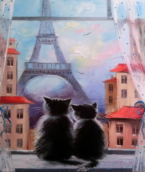 Коты в Париже
