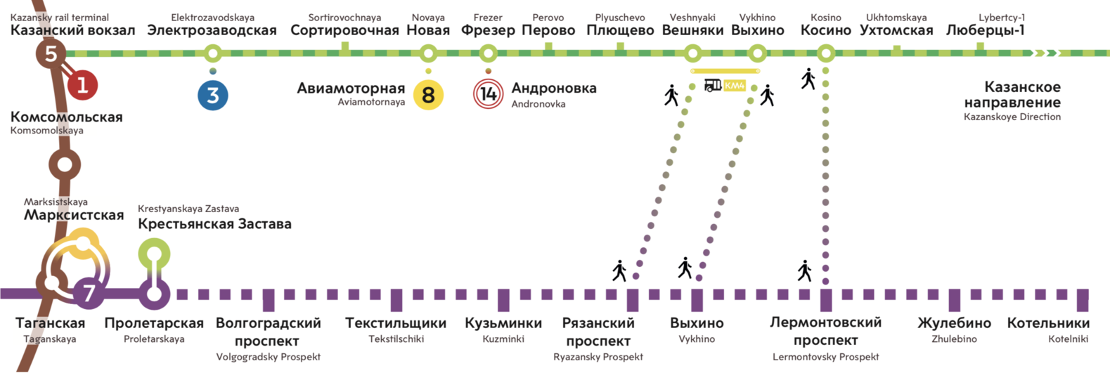 Таганско краснопресненская линия метро схема