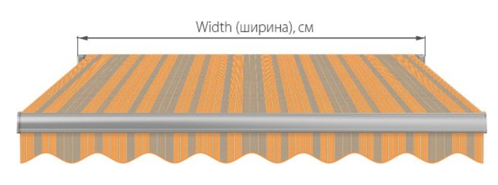 Маркизы в архитектуре