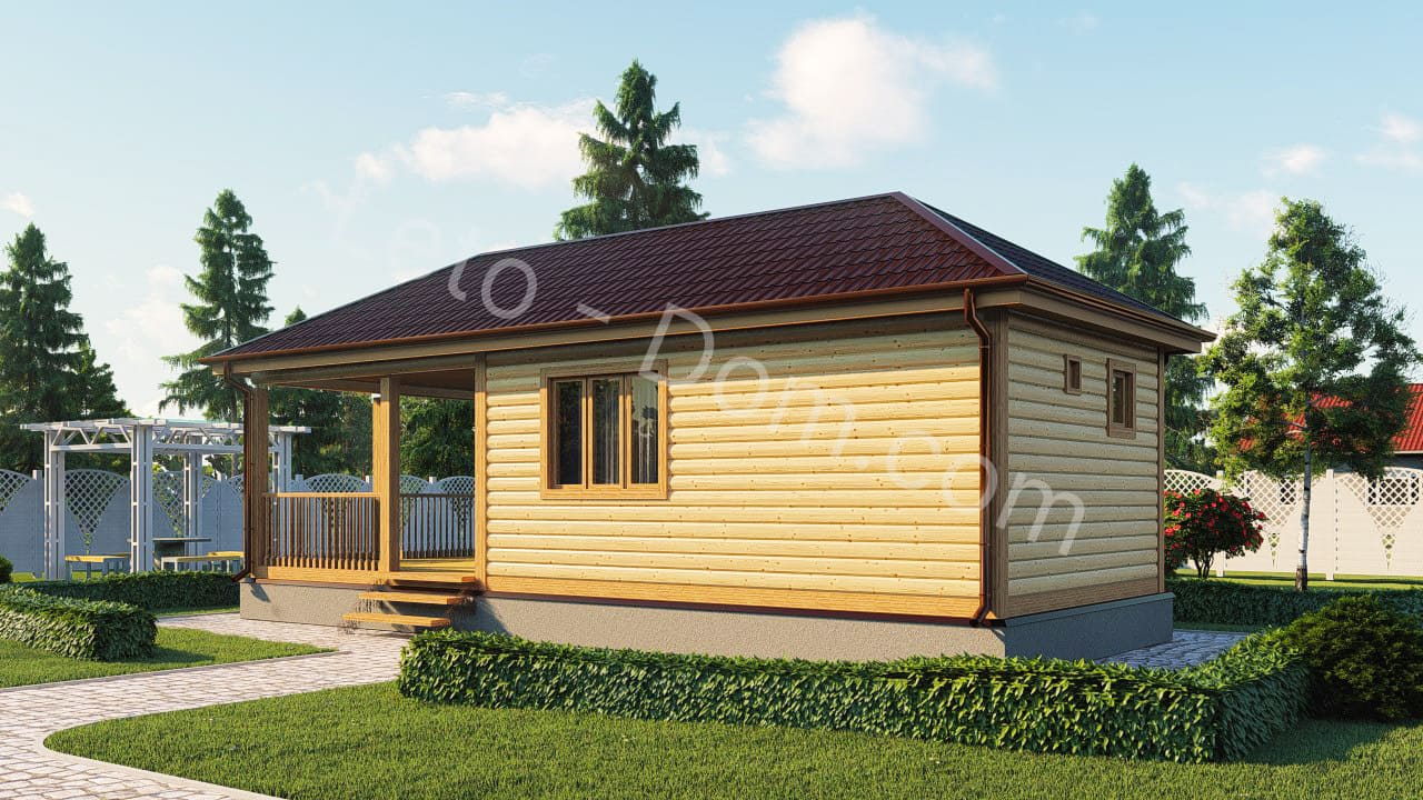 дом из бруса