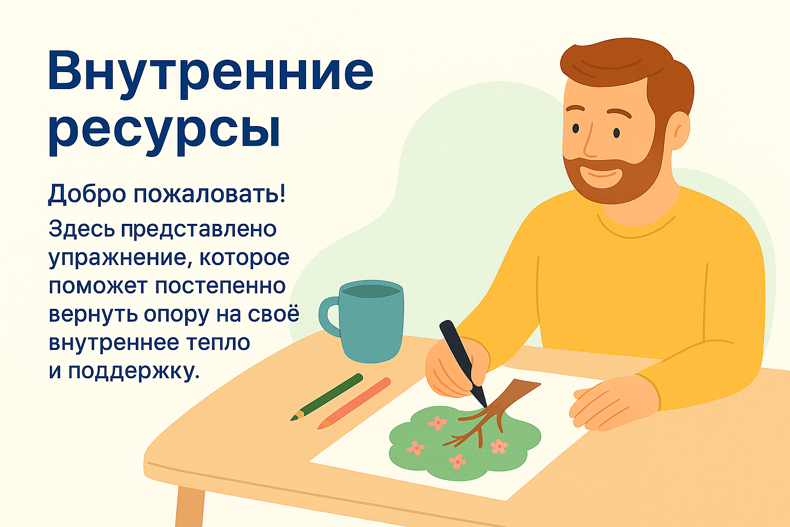 Упражнение поиск ресурсов во внутреннем мире
