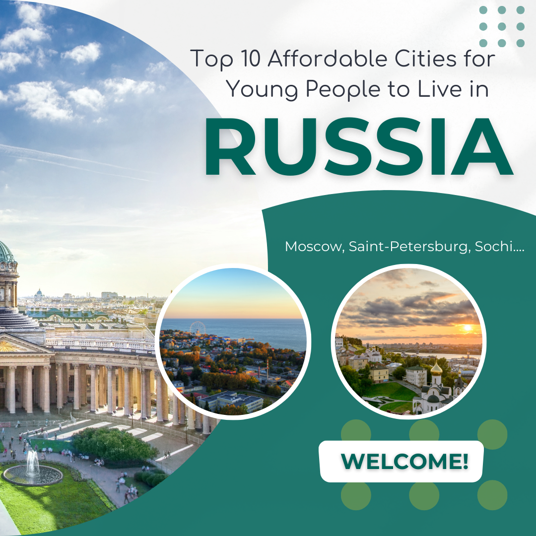 Russian cities for youth