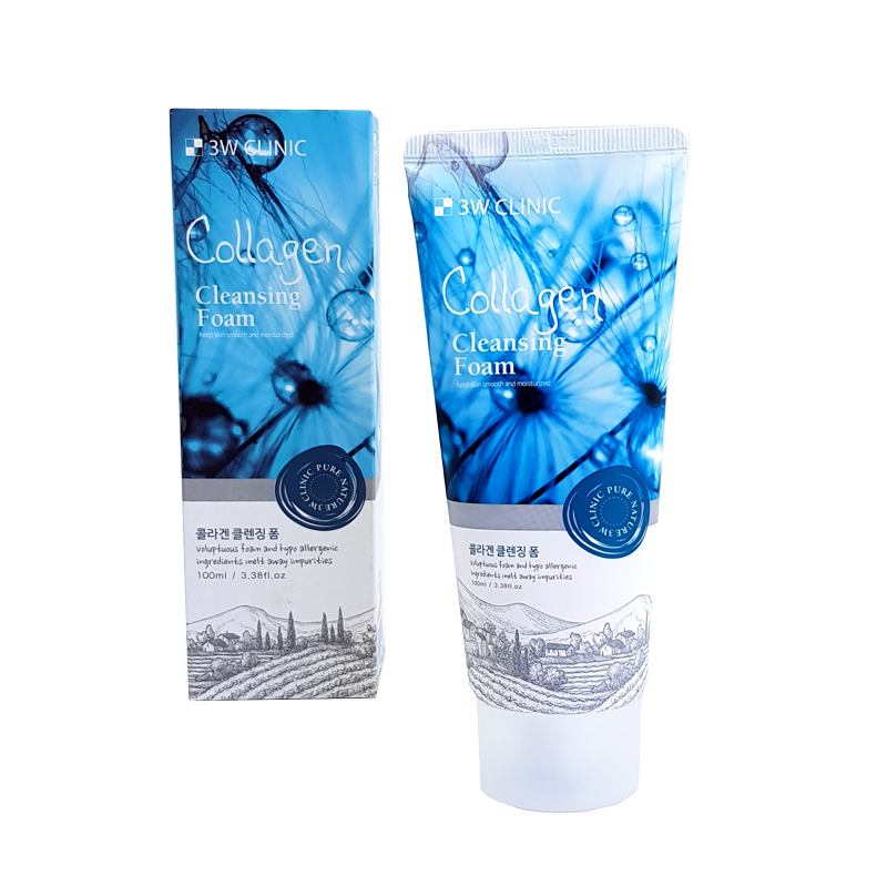 

3W Clinic Collagen Cleansing Foam, 3WC004