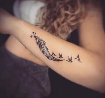 Тату (татуировка) Птицы: значение и эскизы женские и мужские