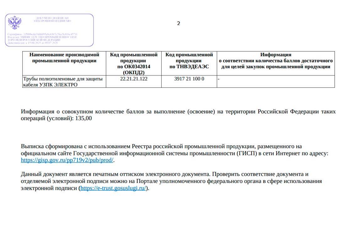 Выписка из реестра (страница 2)