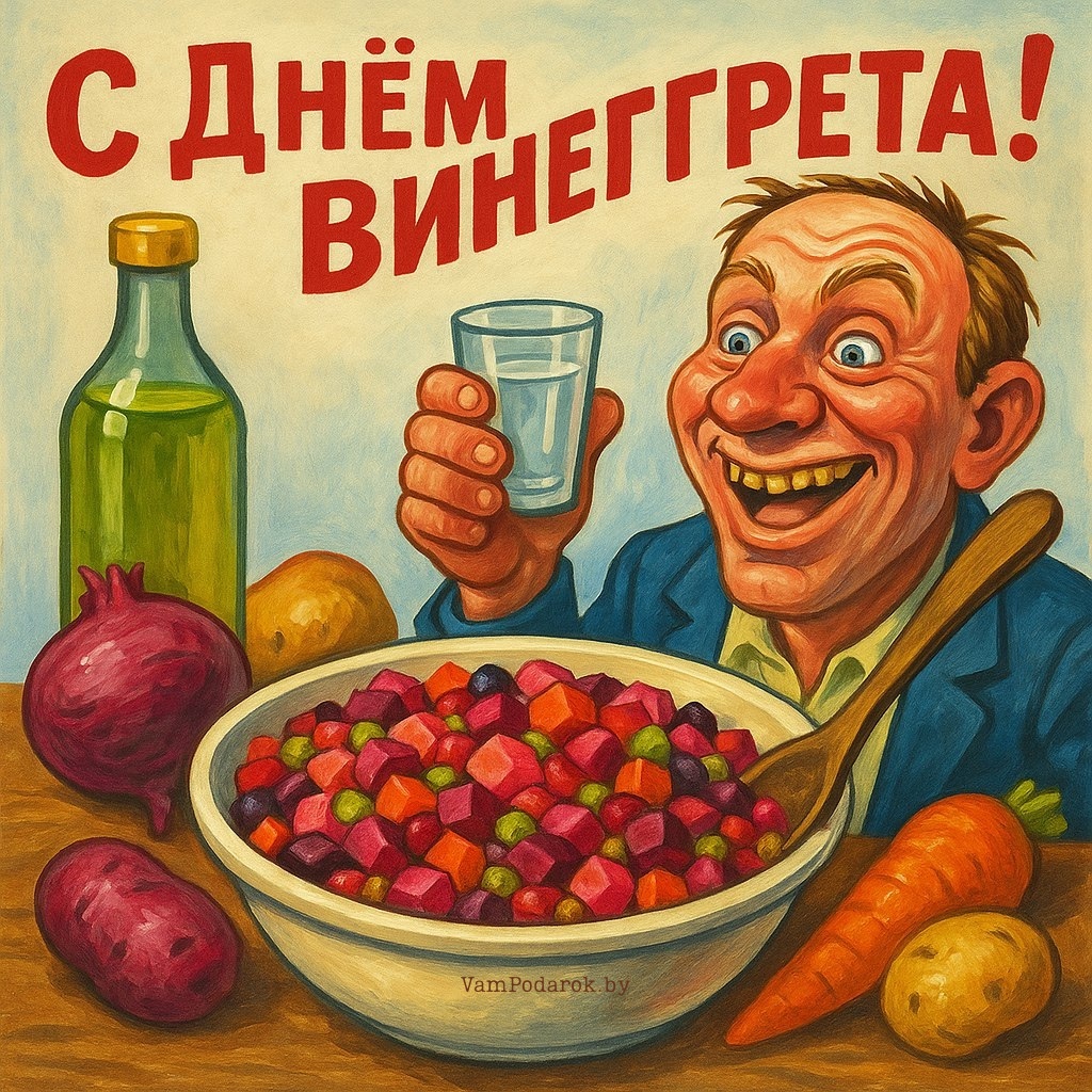 22 мая - День винегрета - открытка