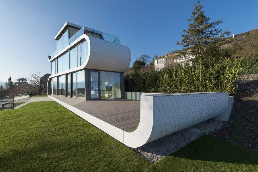 Evolution Design дом Flexhouse в Швейцарии