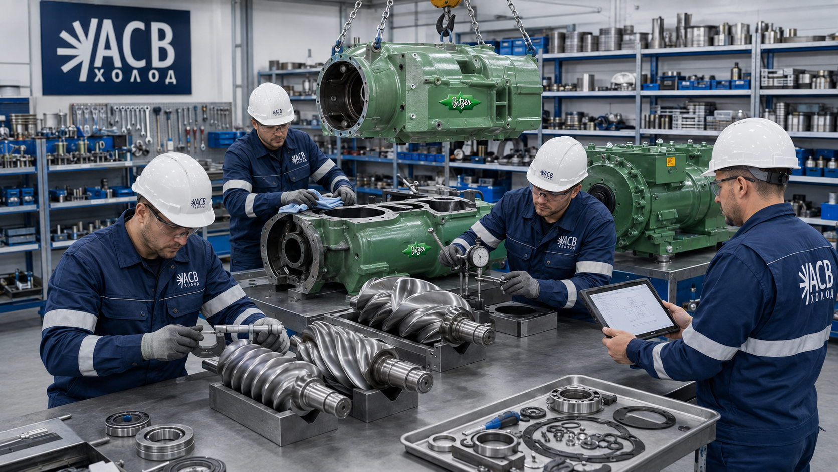 Диагностика оборудования BITZER
