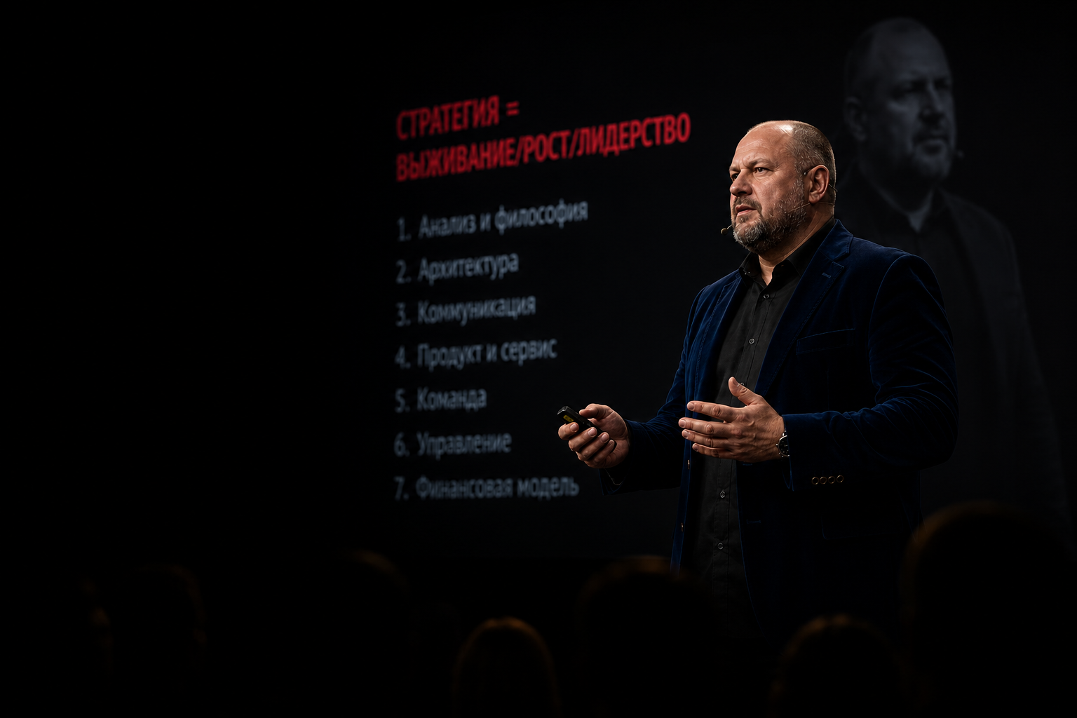 Олег Лосьмаков проводит стратегическую сессию с фасилитацией
