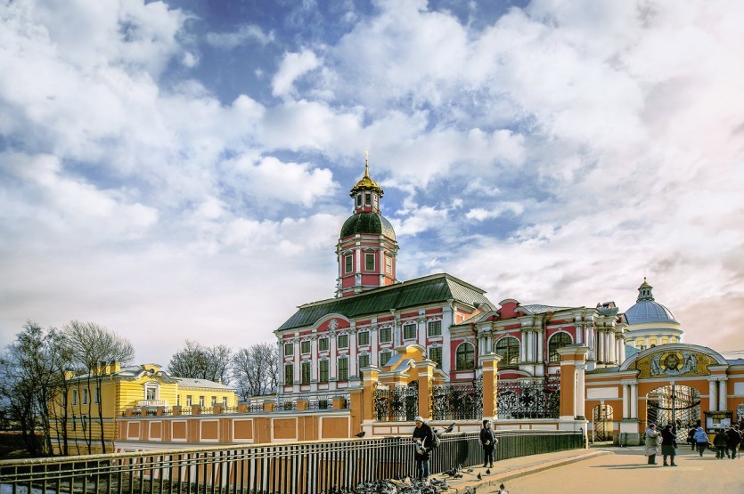 Фото Лавры Александра Невского