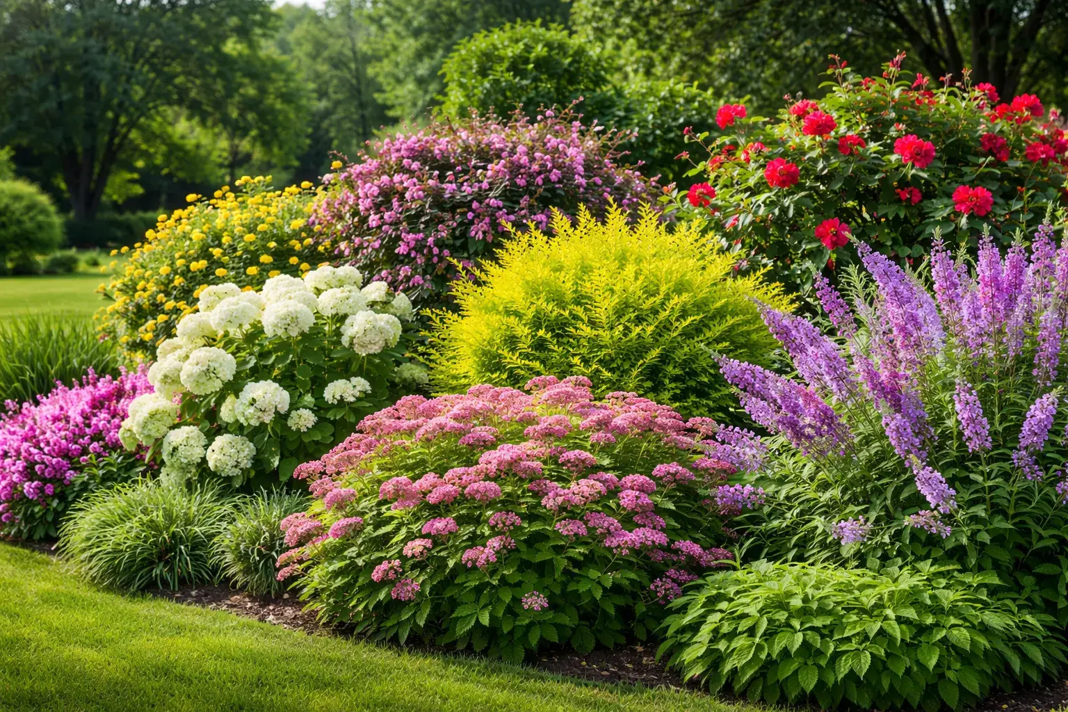 Декоративные кустарники для сада