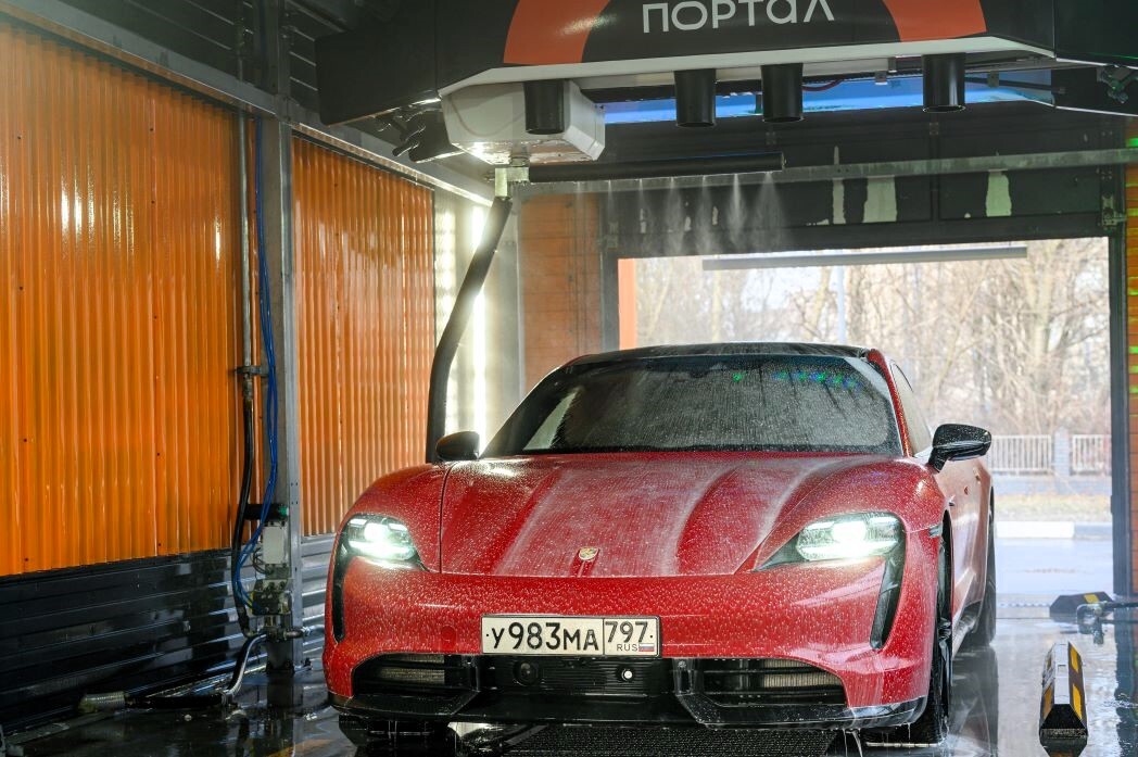 Роботизированная автомойка без щеток