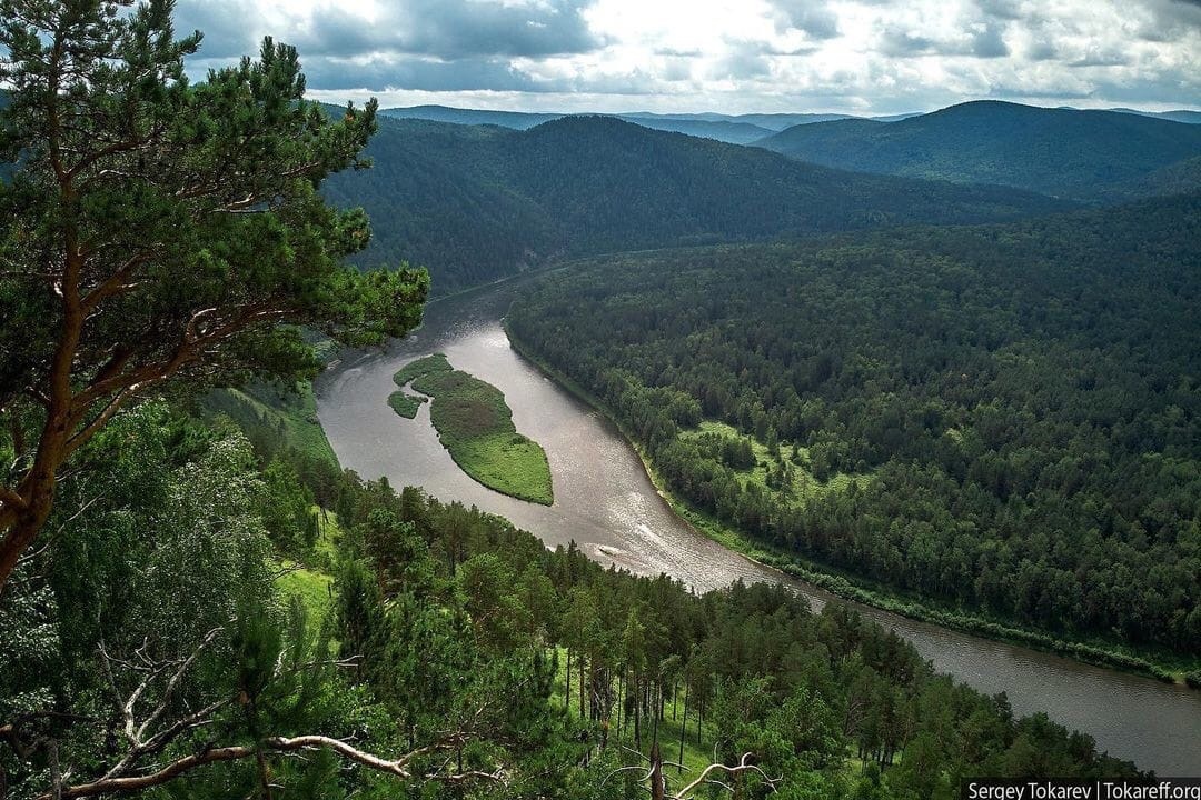 Манская петля Красноярский край река