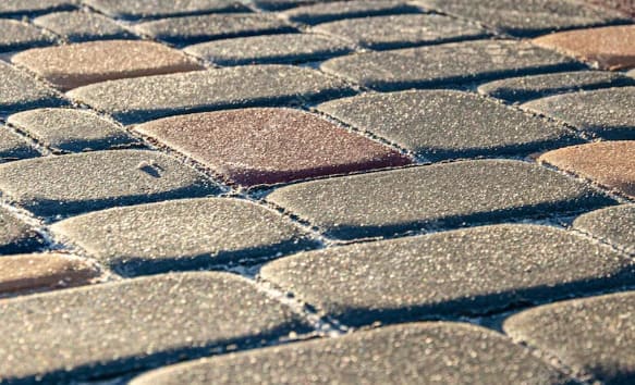 Укладка брусчатки