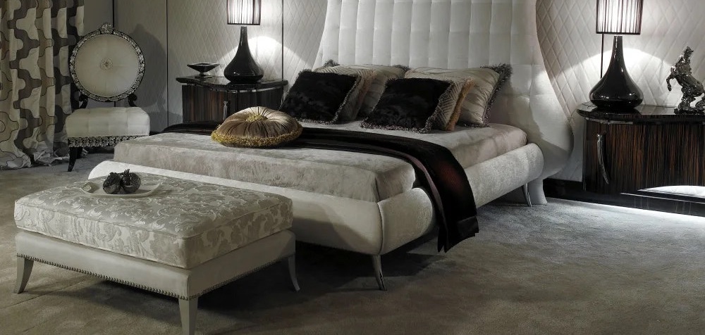 Элитная мебель для спальни и двуспальные кровати