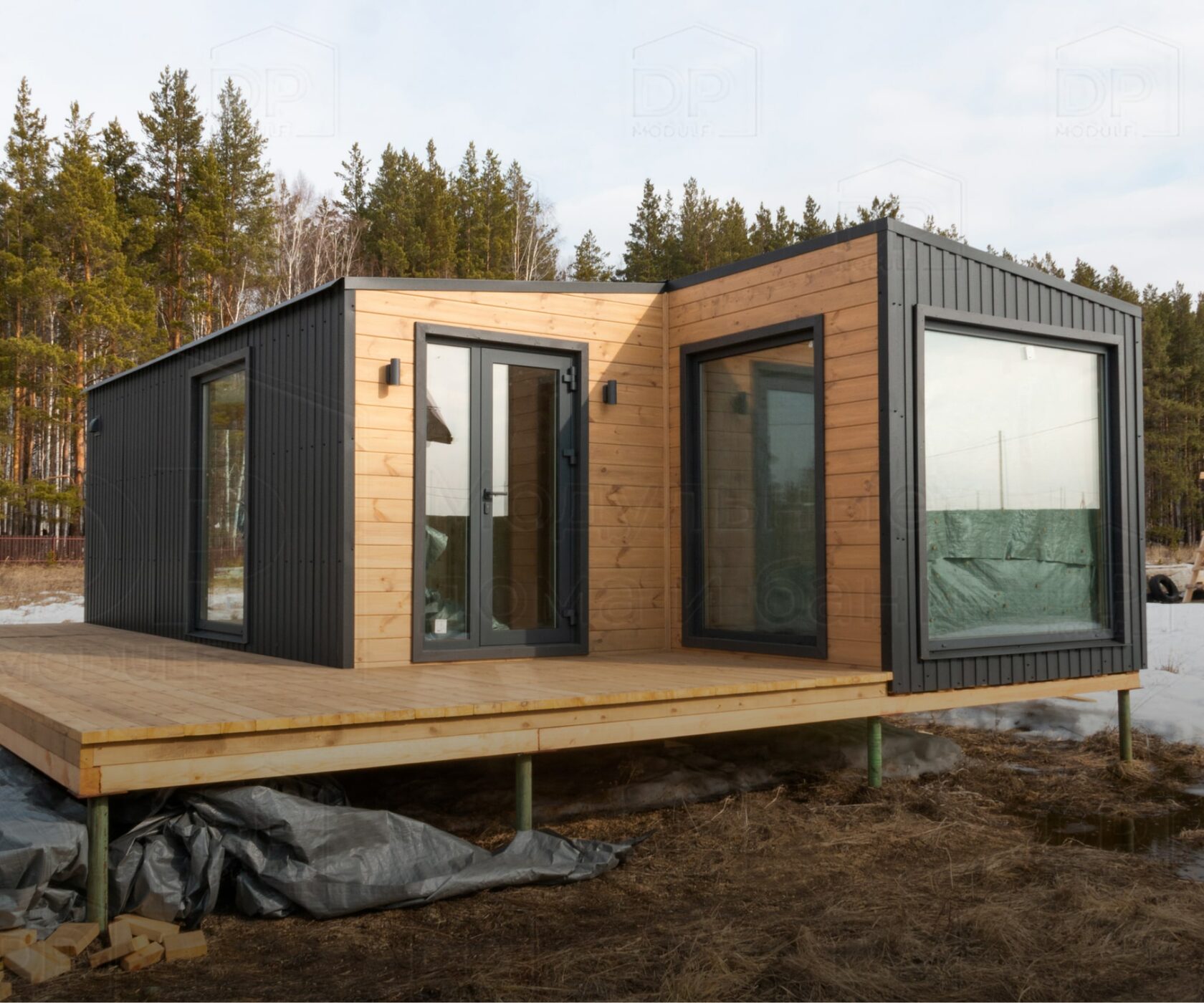 Модульный дом в Северскую Модульный дом в Северскую