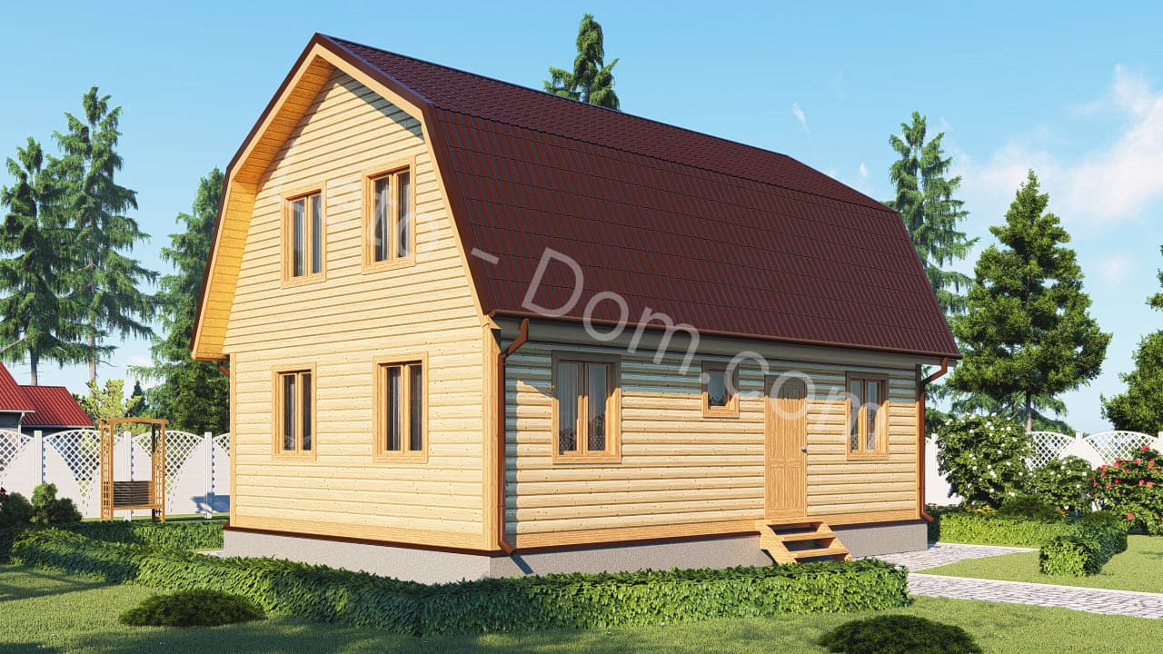 дом из бруса