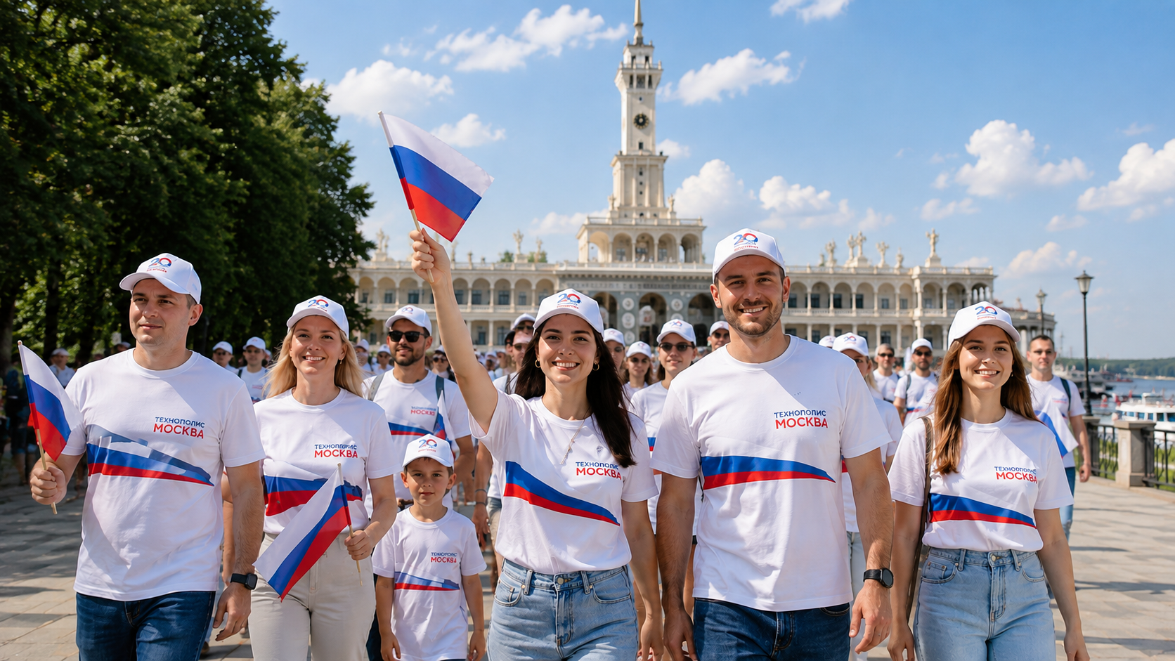 Парадное шествие резидентов ОЭЗ Москвы