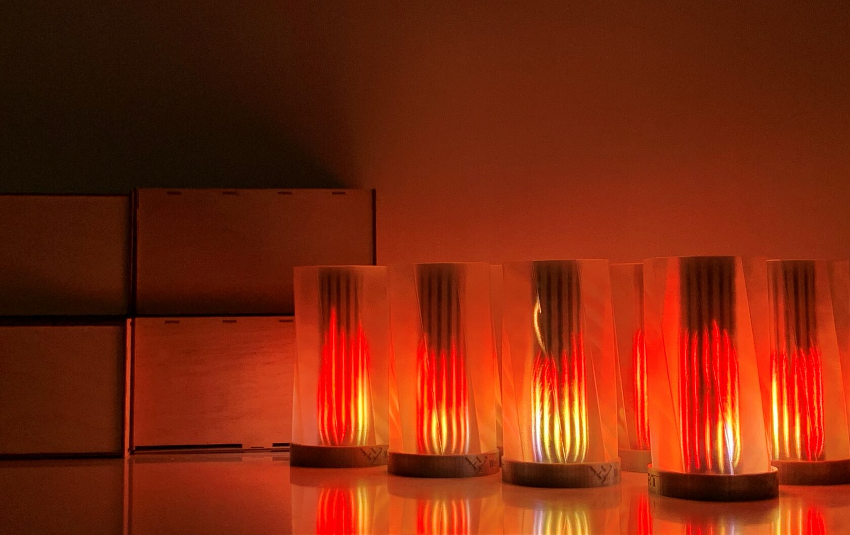 WOW Fire Lamp: home manufacturing of ESP32-based Wi-Fi LED Lantern