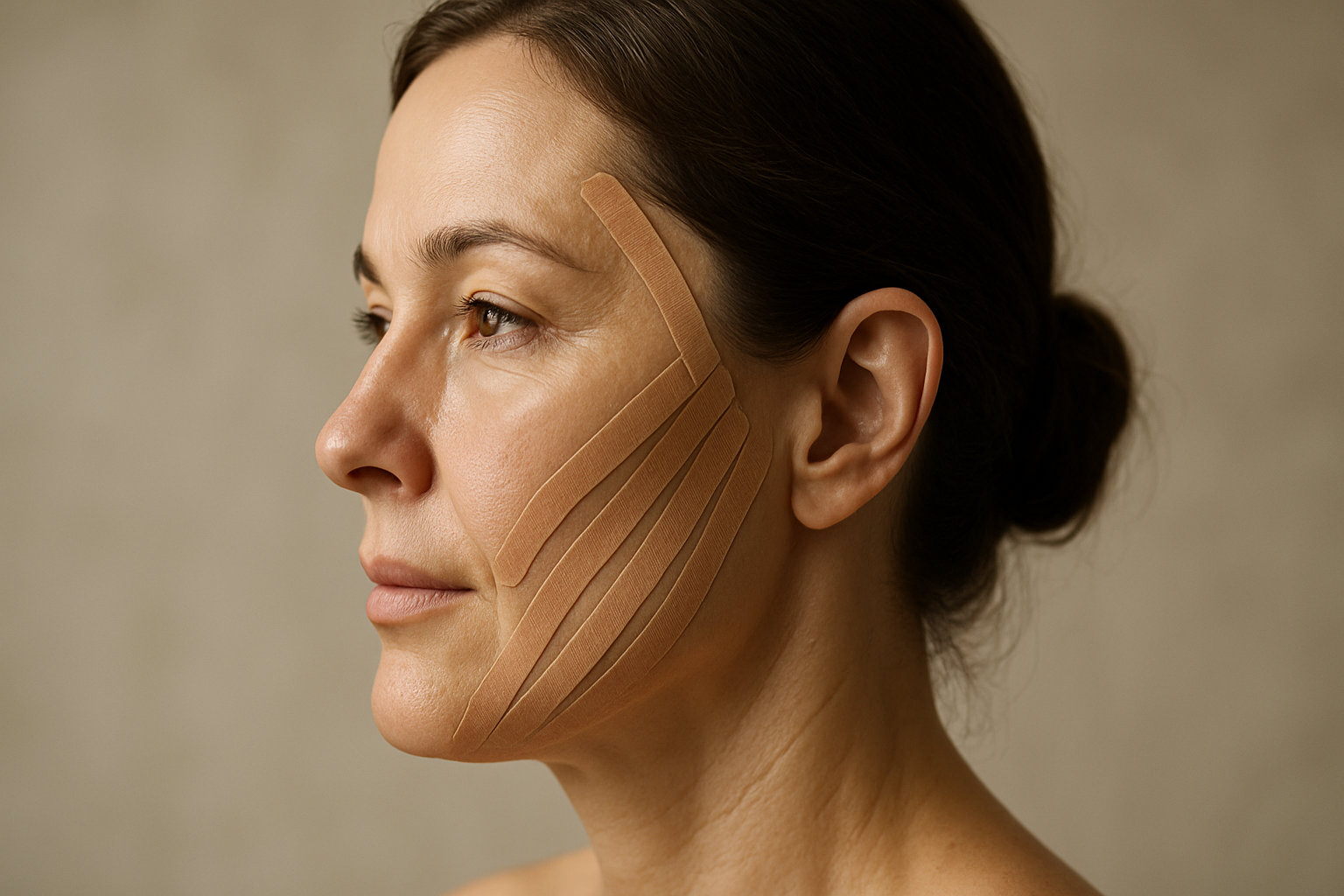  Косметологическое тейпирование лица и тела