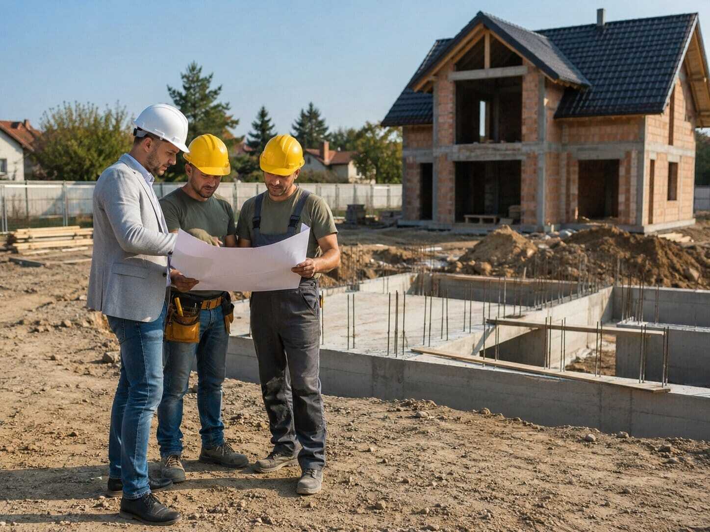 строительство дома без проекта риски