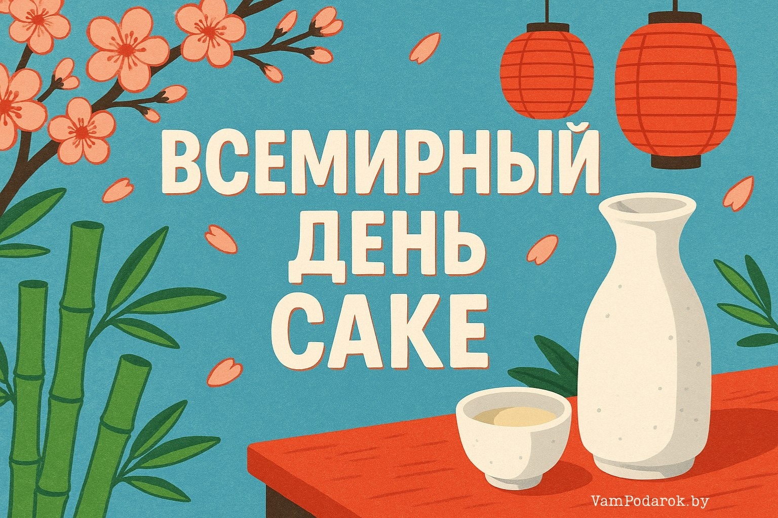 Всемирный день саке – 1 октября