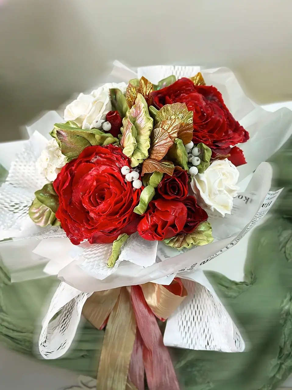 Роза из суфле 3