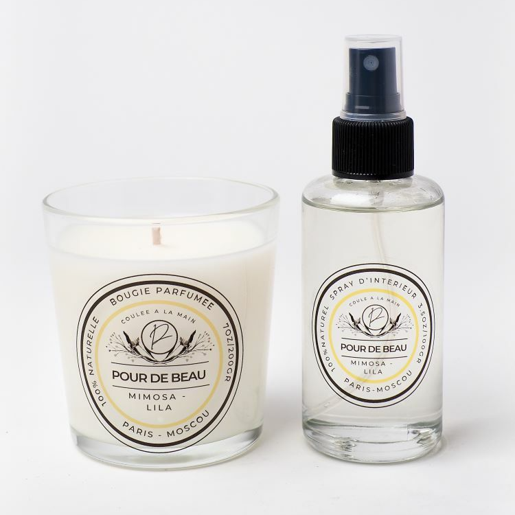 свеча и спрей