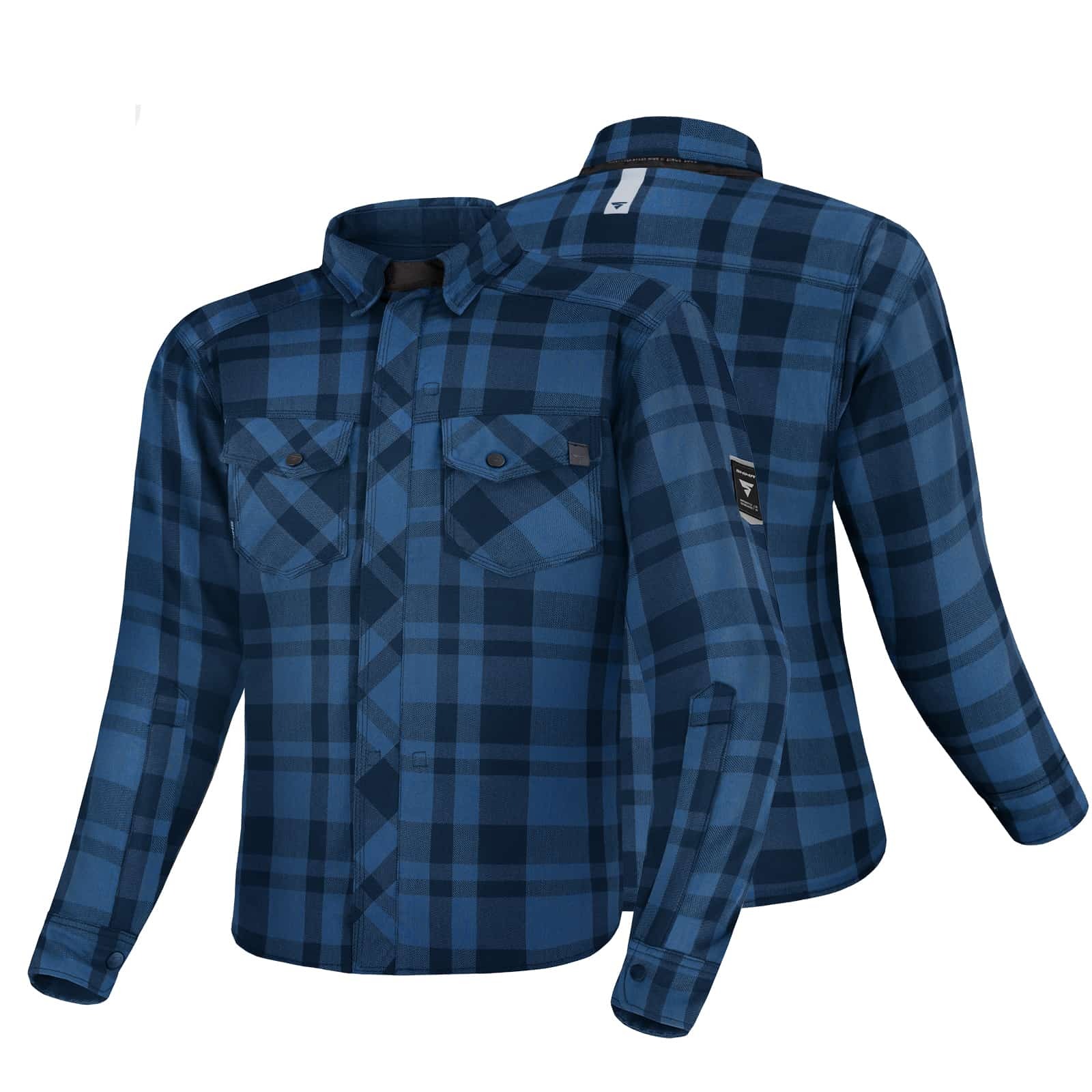 Моторубашка SHIMA Renegade 2 Men Blue, синий — можно померить с защитой
