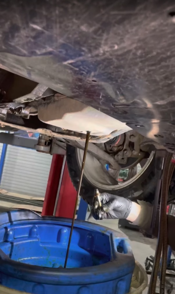 Слив масла из АКПП