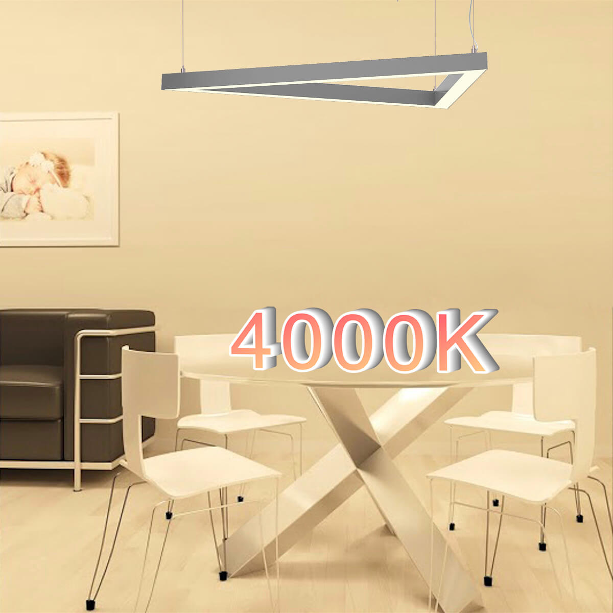 Цвет свечения светодиодных линейных светильников, линейные светодиодные ...