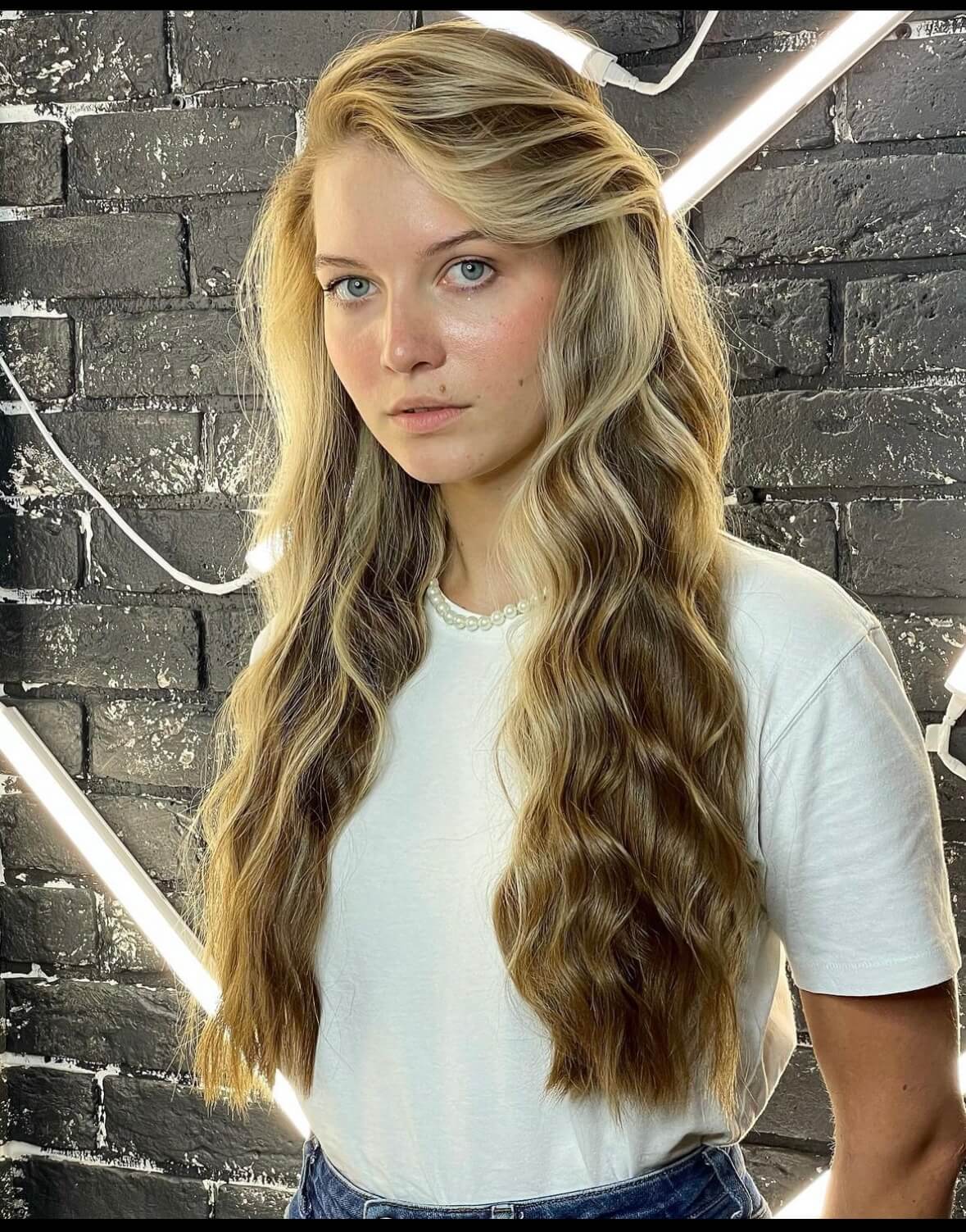 Окрашивание волос Бразильский блонд