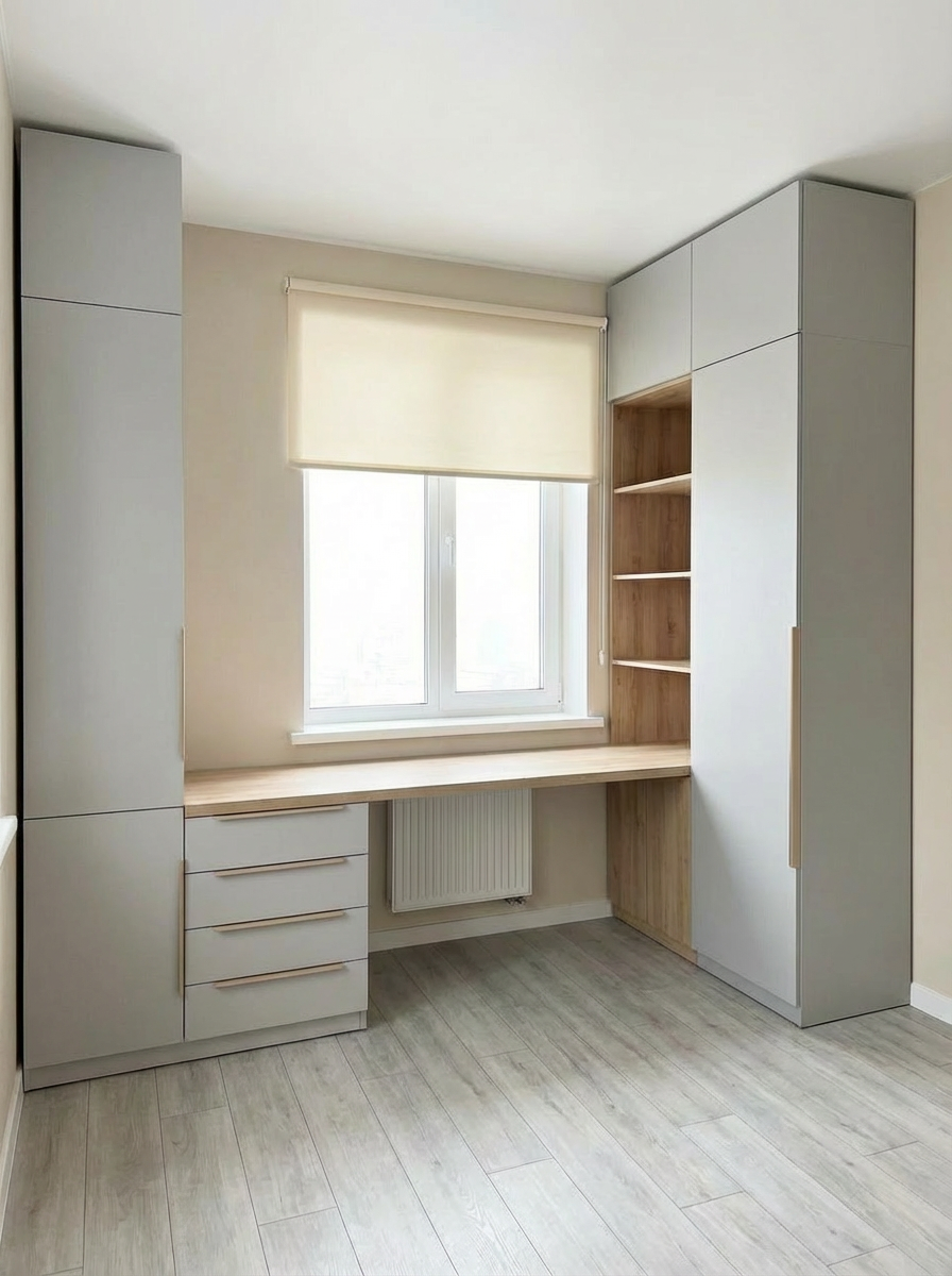 рабочая зона у окна