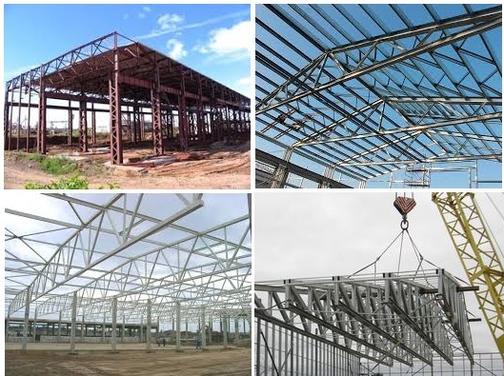Строительная ферма - Строительная стальная ферма - Фермы металлические ...