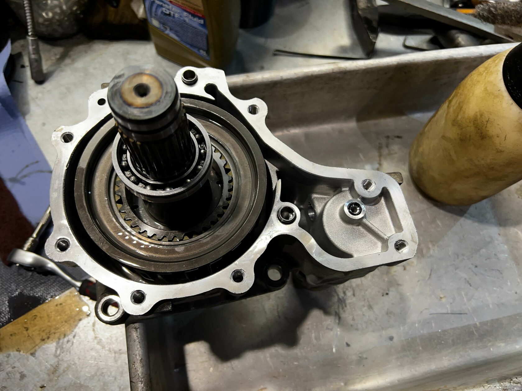 Сборка муфты в обратном порядке