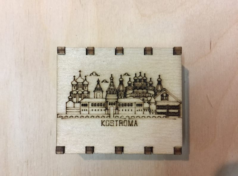 Спички сувенирные на магните города России - Кострома