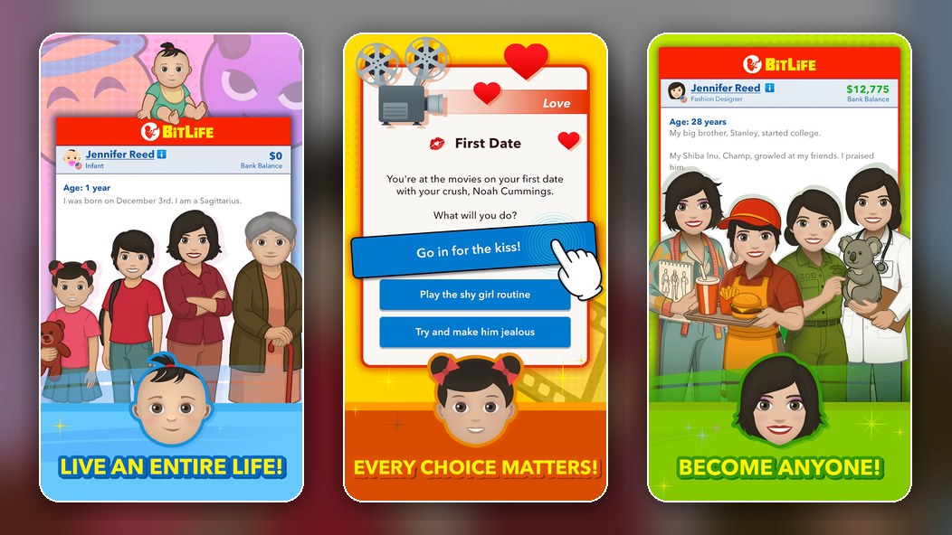 BitLife: текстовый симулятор жизни на Android и iPhone